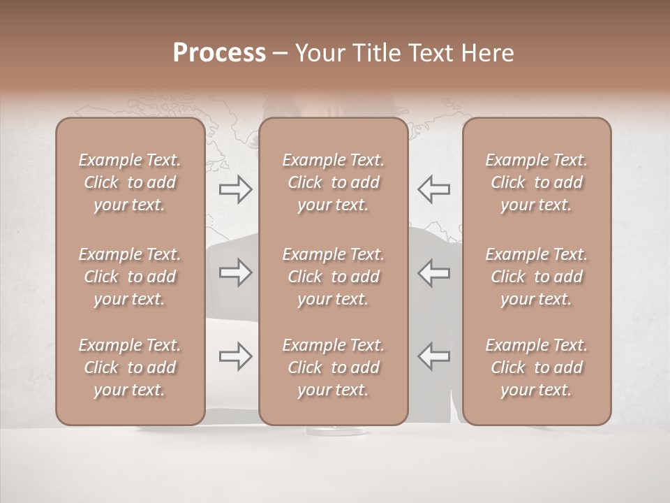 Speak Presenter Table PowerPoint Template