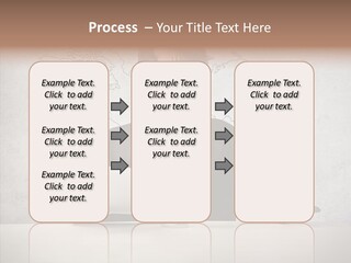 Speak Presenter Table PowerPoint Template