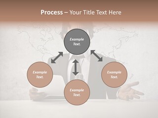 Speak Presenter Table PowerPoint Template