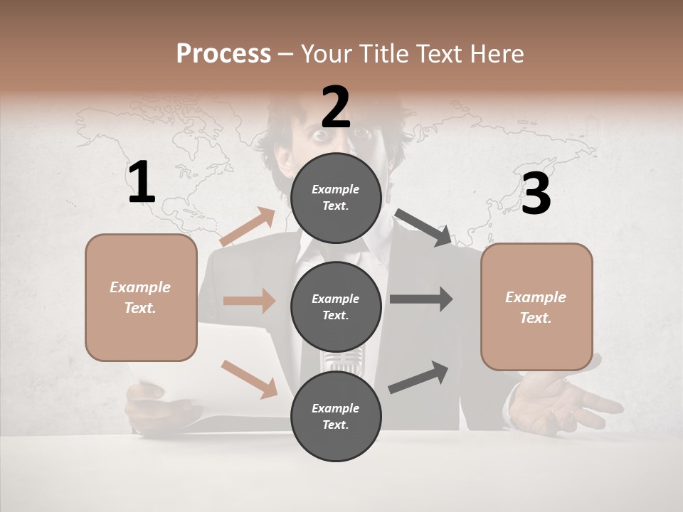 Speak Presenter Table PowerPoint Template
