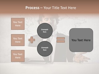 Speak Presenter Table PowerPoint Template