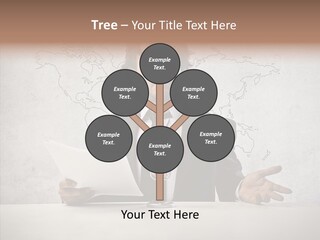 Speak Presenter Table PowerPoint Template