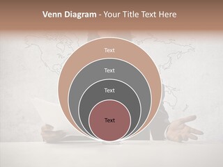 Speak Presenter Table PowerPoint Template