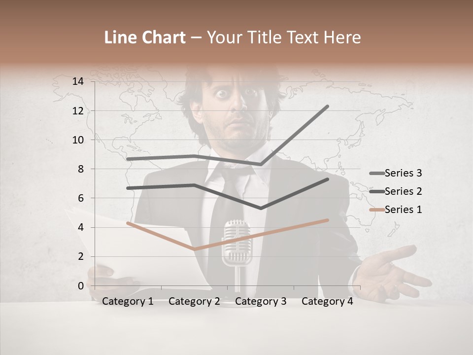 Speak Presenter Table PowerPoint Template