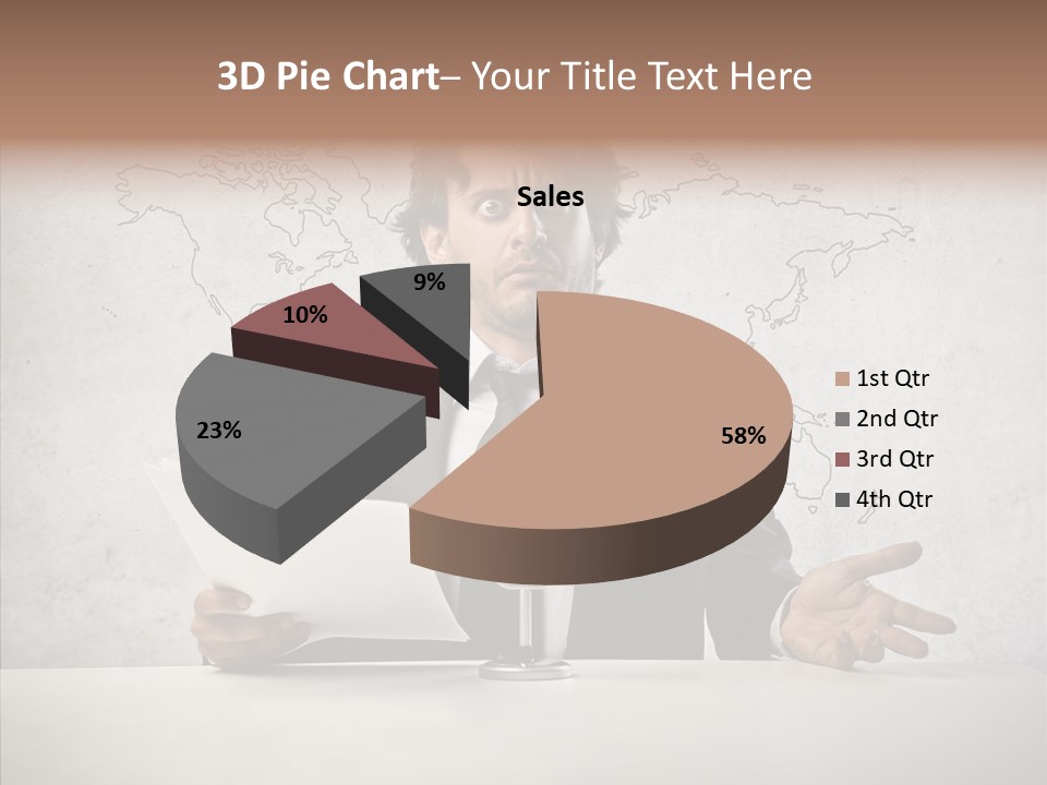 Speak Presenter Table PowerPoint Template