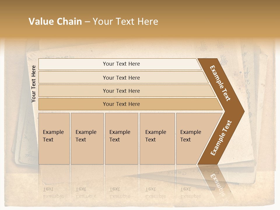 Postcard Antique Retro PowerPoint Template