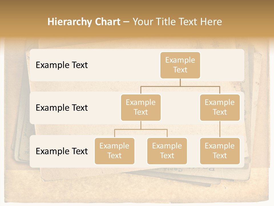 Postcard Antique Retro PowerPoint Template