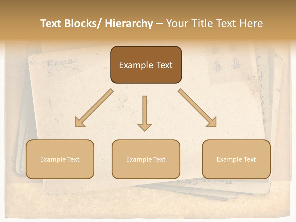 Postcard Antique Retro PowerPoint Template