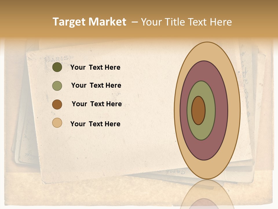 Postcard Antique Retro PowerPoint Template