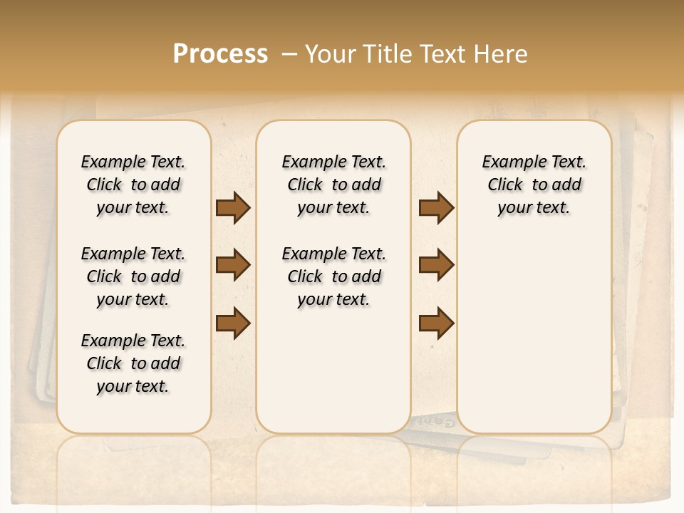Postcard Antique Retro PowerPoint Template