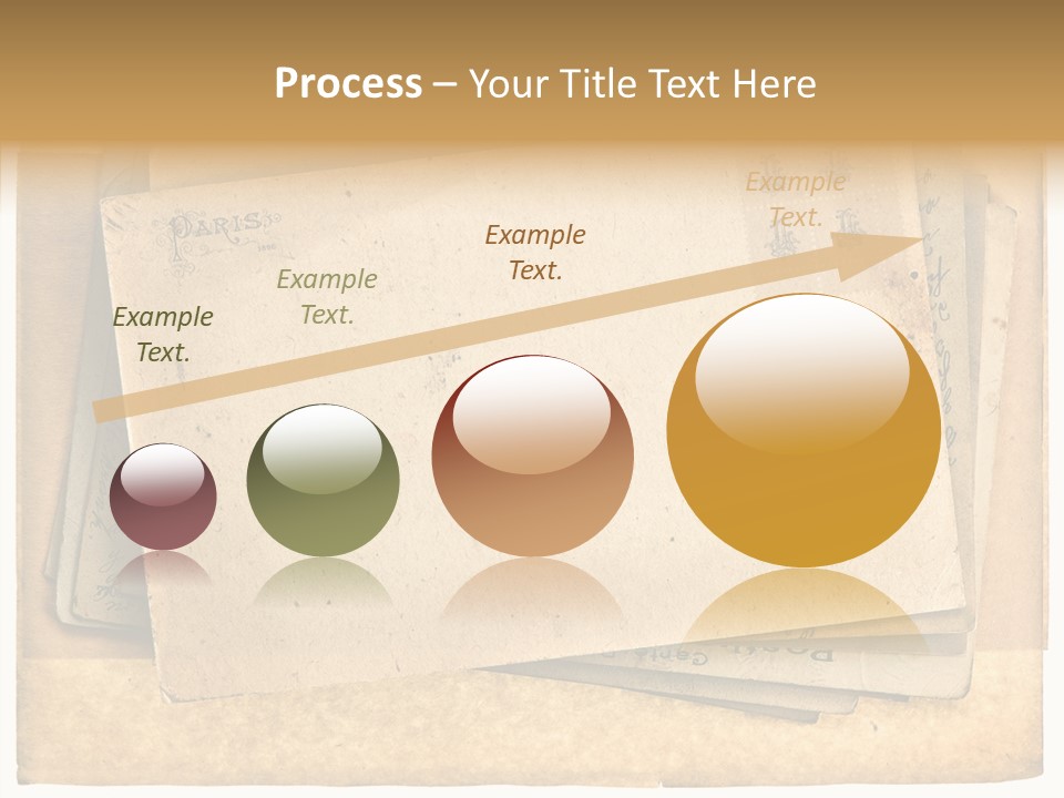 Postcard Antique Retro PowerPoint Template