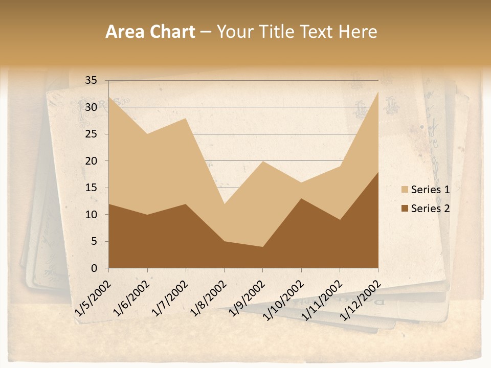 Postcard Antique Retro PowerPoint Template