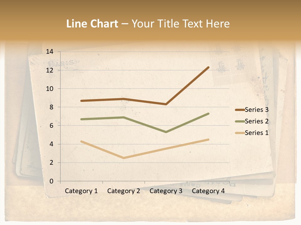 Postcard Antique Retro PowerPoint Template