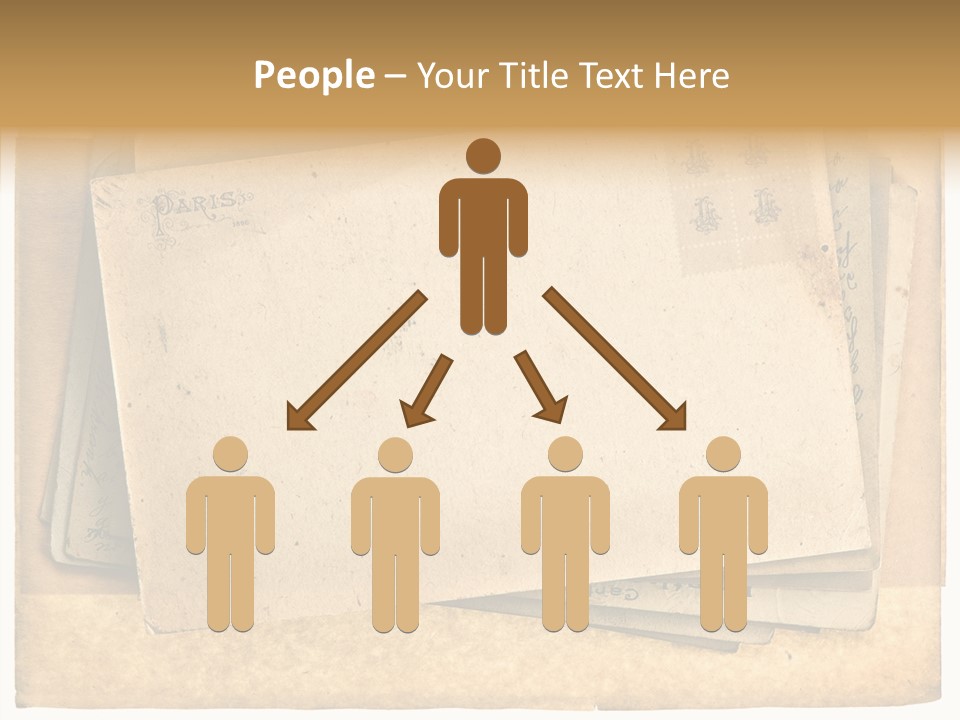 Postcard Antique Retro PowerPoint Template