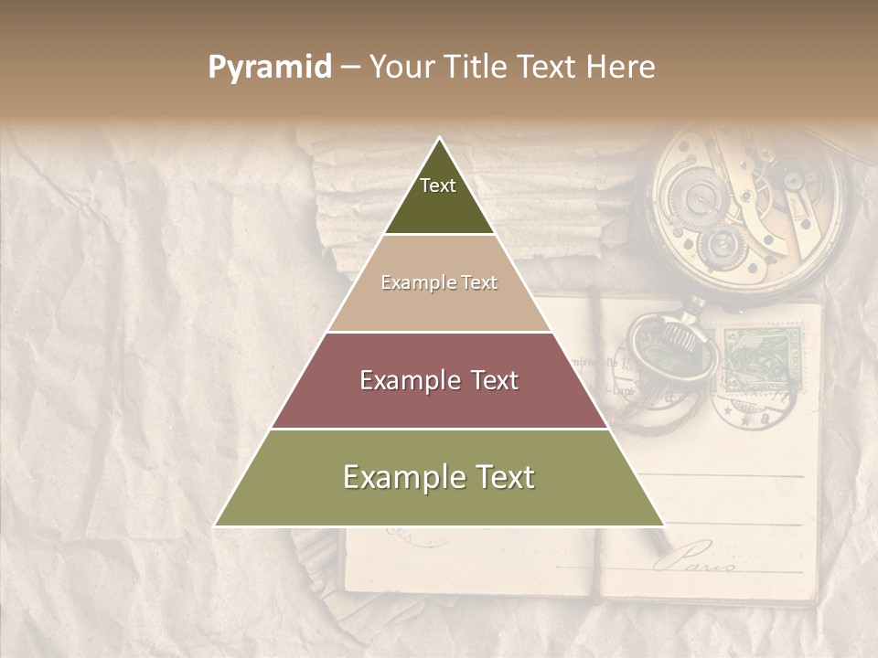 Rustic Post Metal PowerPoint Template