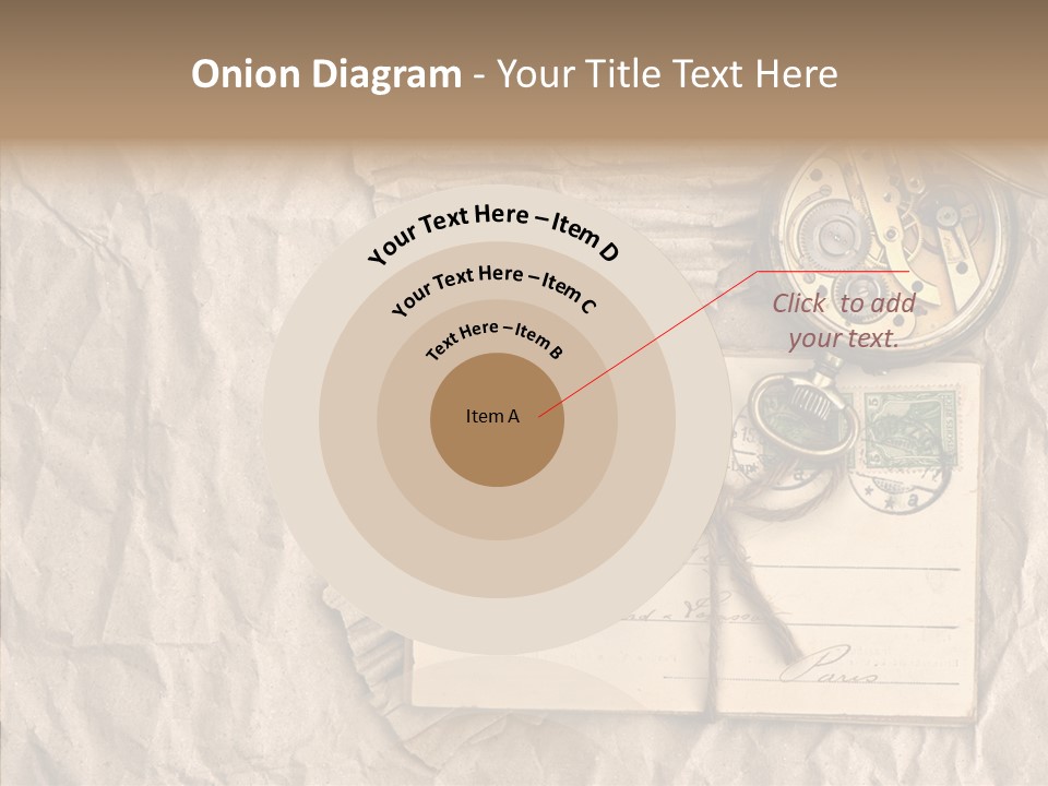 Rustic Post Metal PowerPoint Template