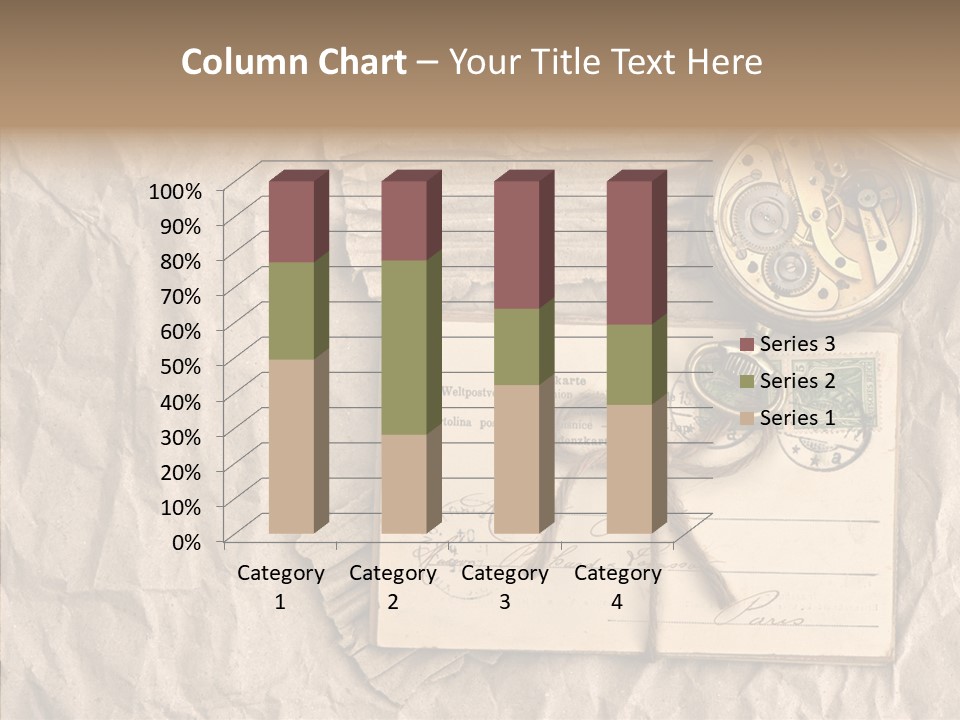 Rustic Post Metal PowerPoint Template