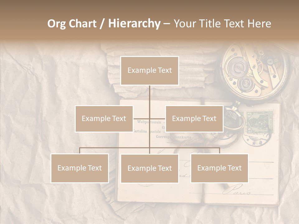 Rustic Post Metal PowerPoint Template