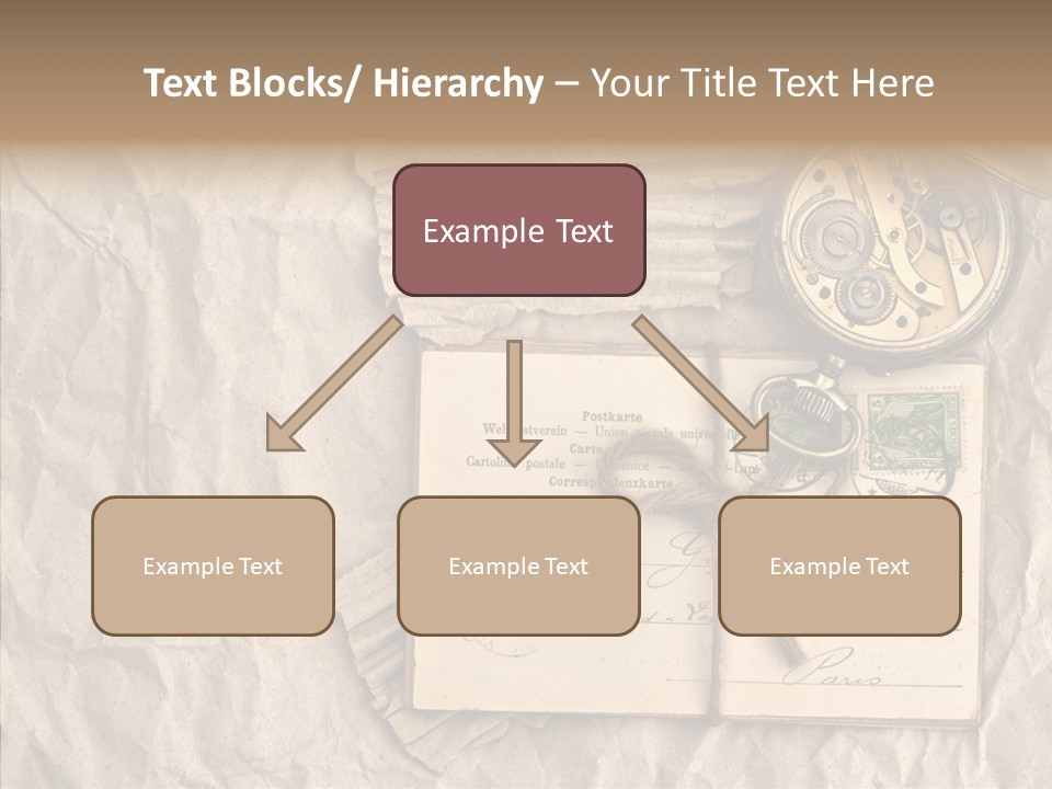 Rustic Post Metal PowerPoint Template