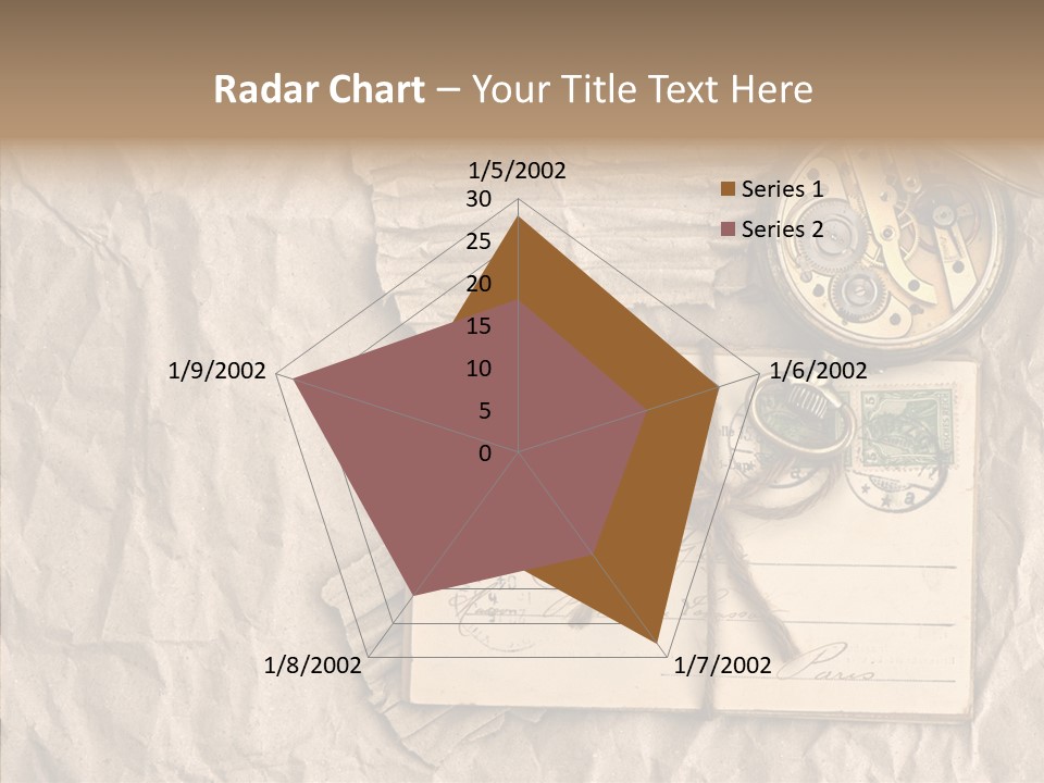 Rustic Post Metal PowerPoint Template