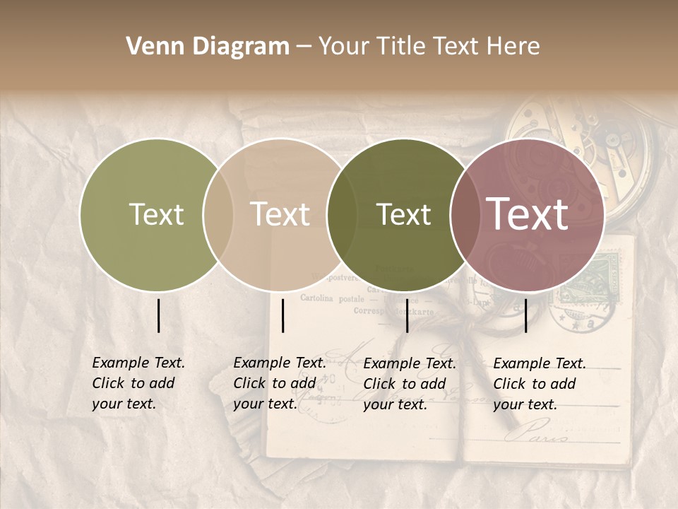 Rustic Post Metal PowerPoint Template