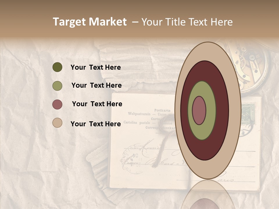 Rustic Post Metal PowerPoint Template