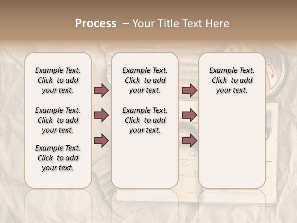 Rustic Post Metal PowerPoint Template