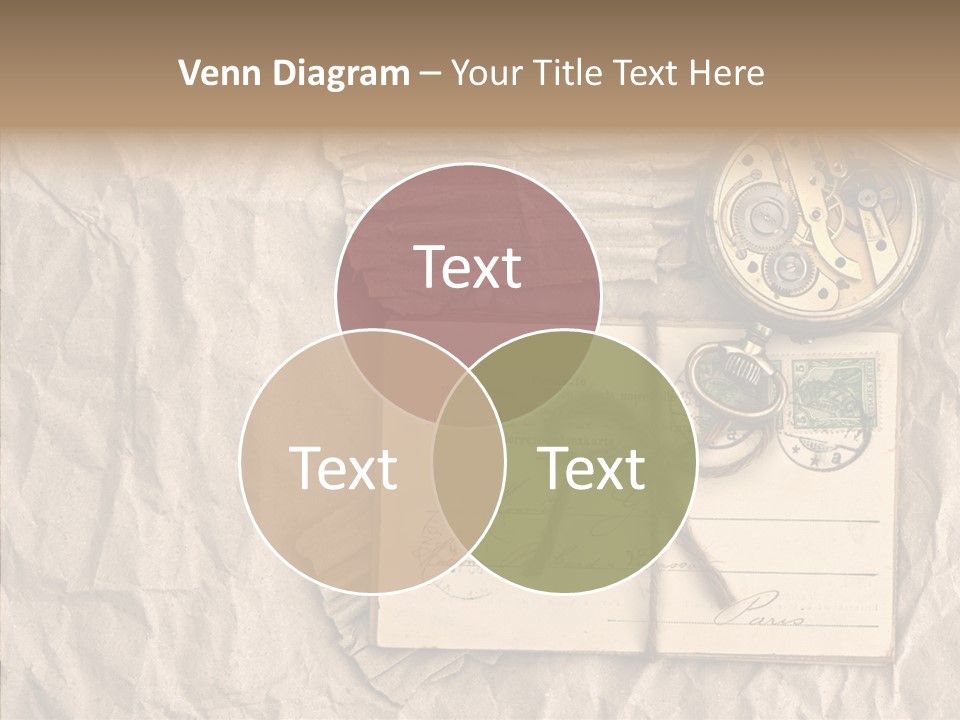 Rustic Post Metal PowerPoint Template