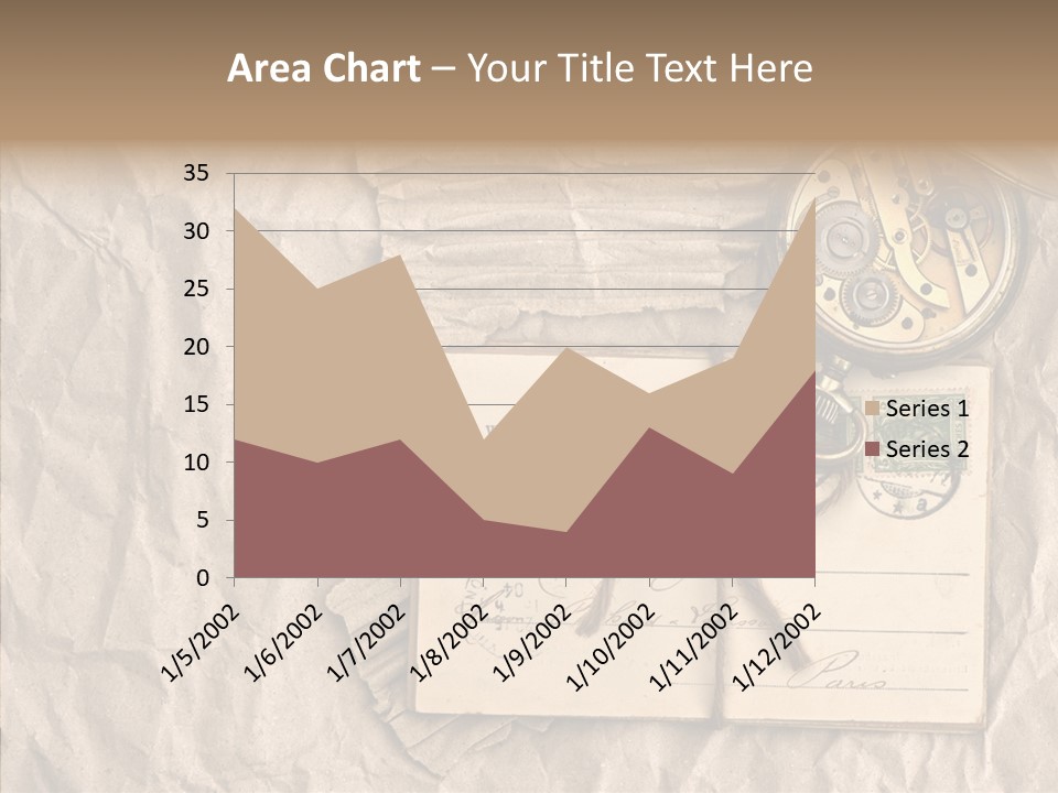 Rustic Post Metal PowerPoint Template