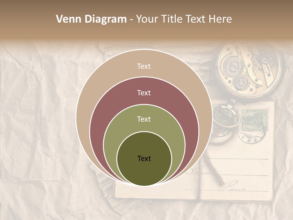 Rustic Post Metal PowerPoint Template