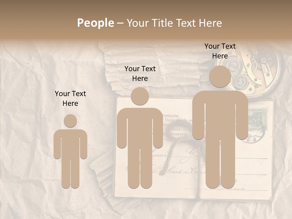 Rustic Post Metal PowerPoint Template