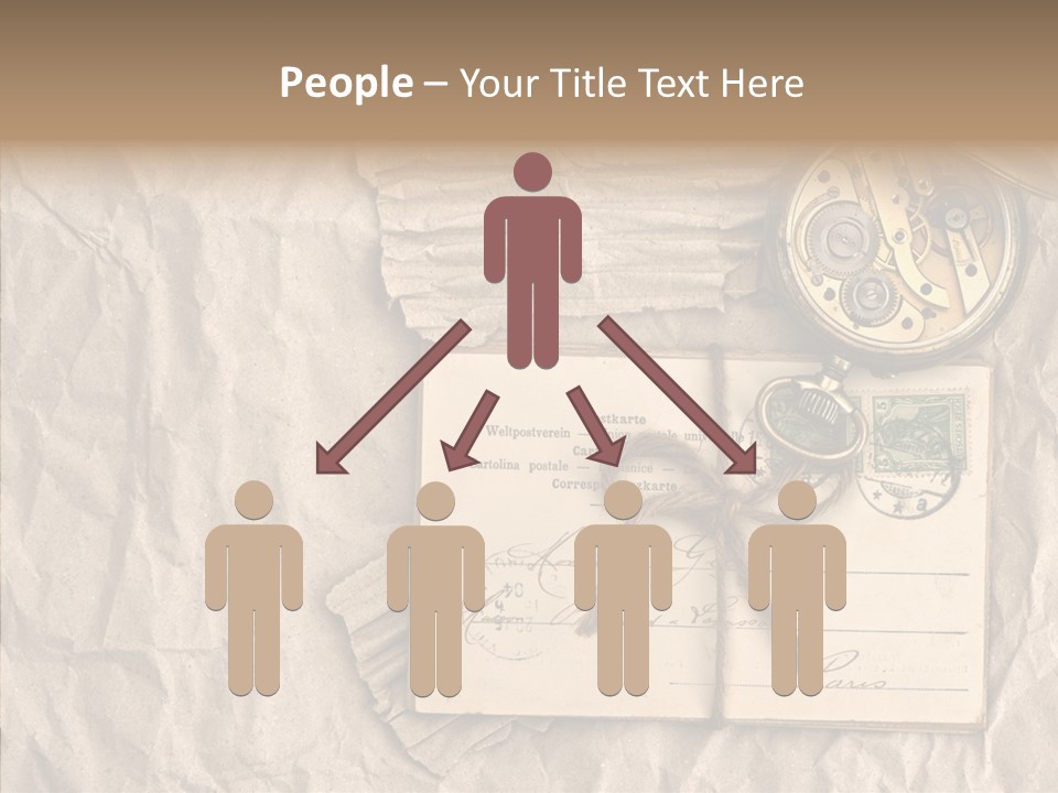 Rustic Post Metal PowerPoint Template