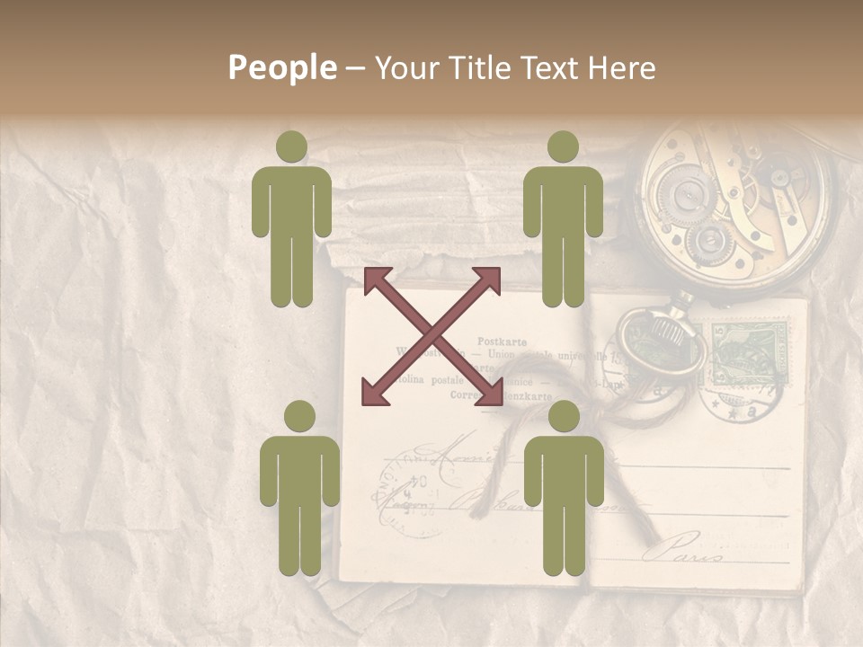 Rustic Post Metal PowerPoint Template