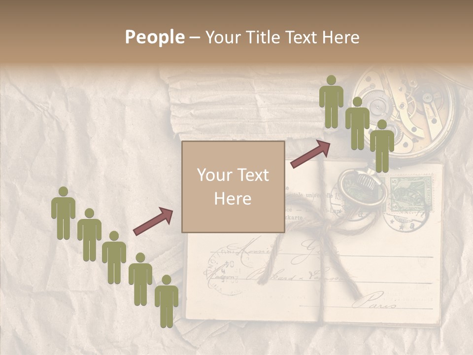 Rustic Post Metal PowerPoint Template