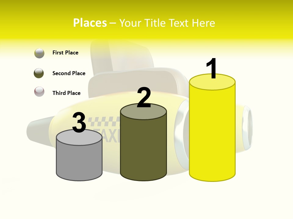 Airplane Background Transportation PowerPoint Template