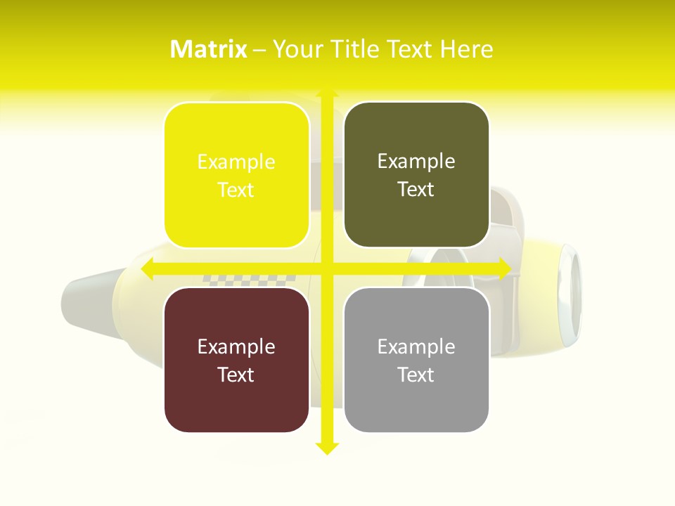 Airplane Background Transportation PowerPoint Template