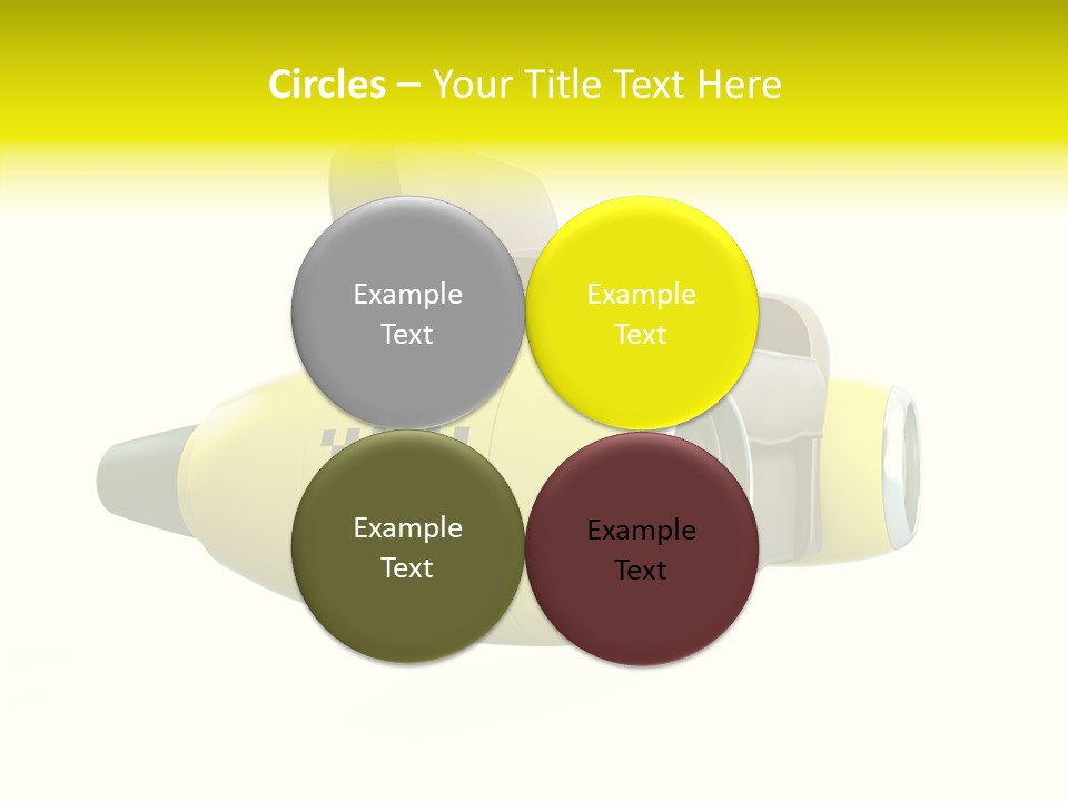 Airplane Background Transportation PowerPoint Template