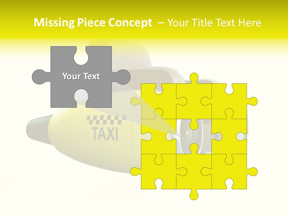 Airplane Background Transportation PowerPoint Template