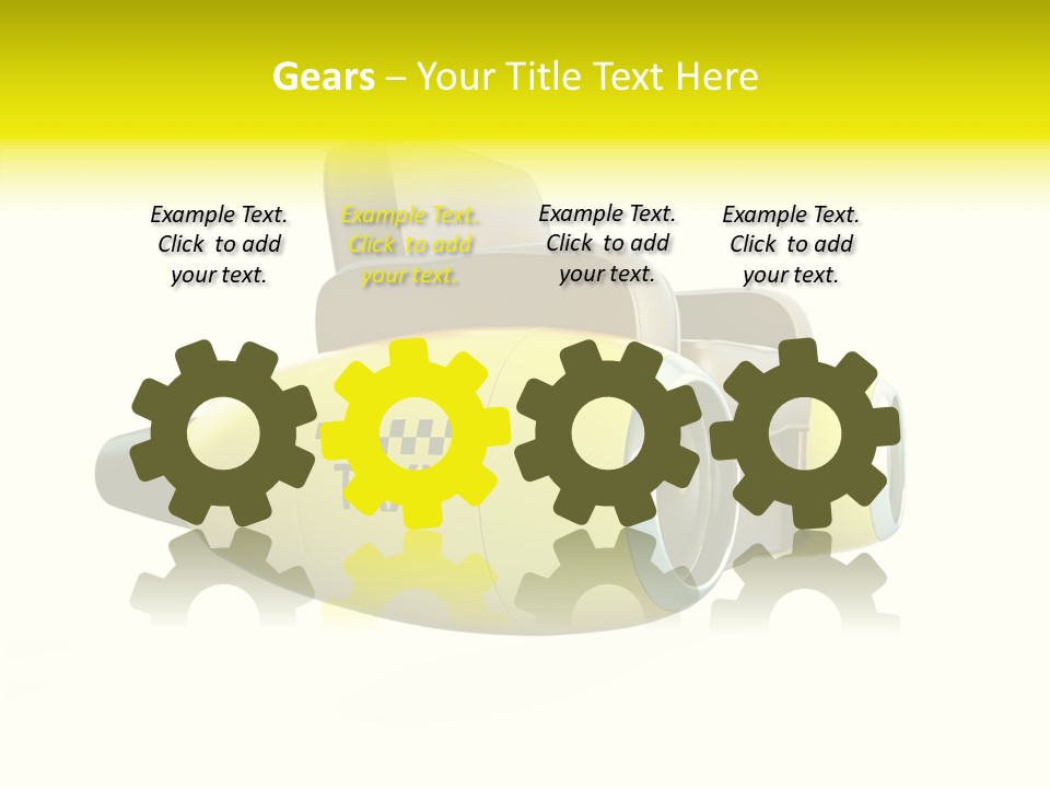 Airplane Background Transportation PowerPoint Template