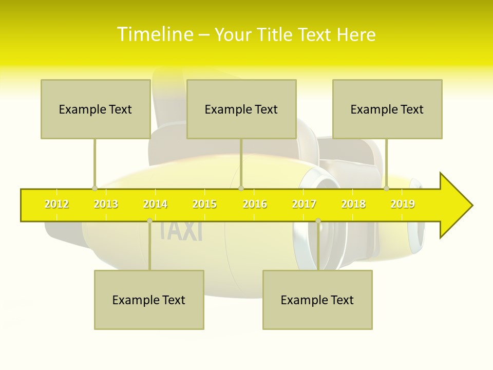 Airplane Background Transportation PowerPoint Template