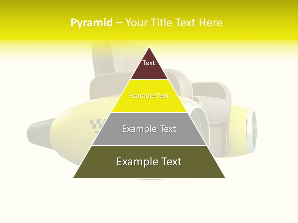 Airplane Background Transportation PowerPoint Template
