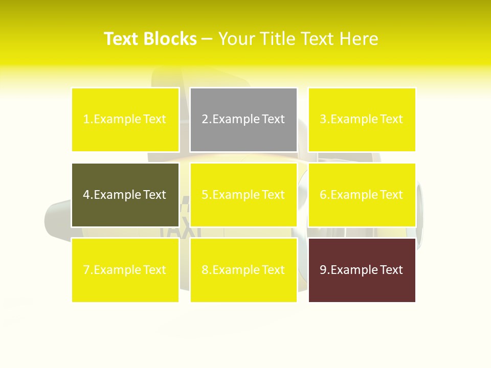 Airplane Background Transportation PowerPoint Template