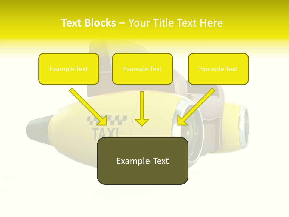 Airplane Background Transportation PowerPoint Template