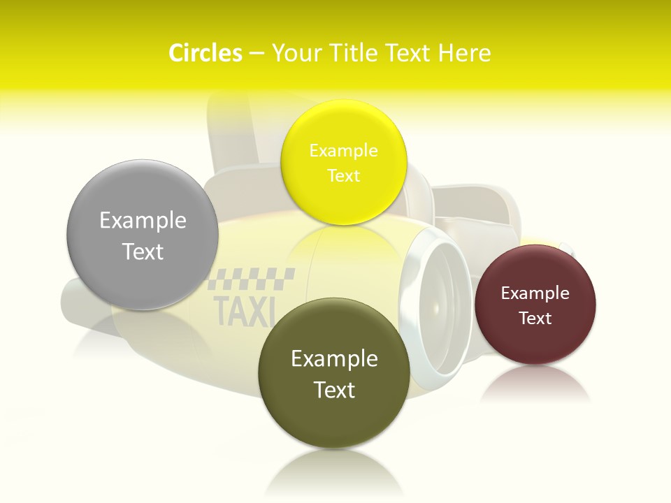 Airplane Background Transportation PowerPoint Template