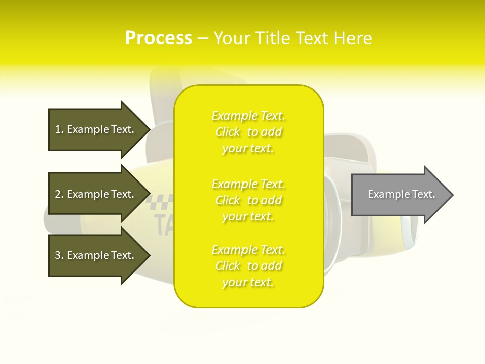 Airplane Background Transportation PowerPoint Template