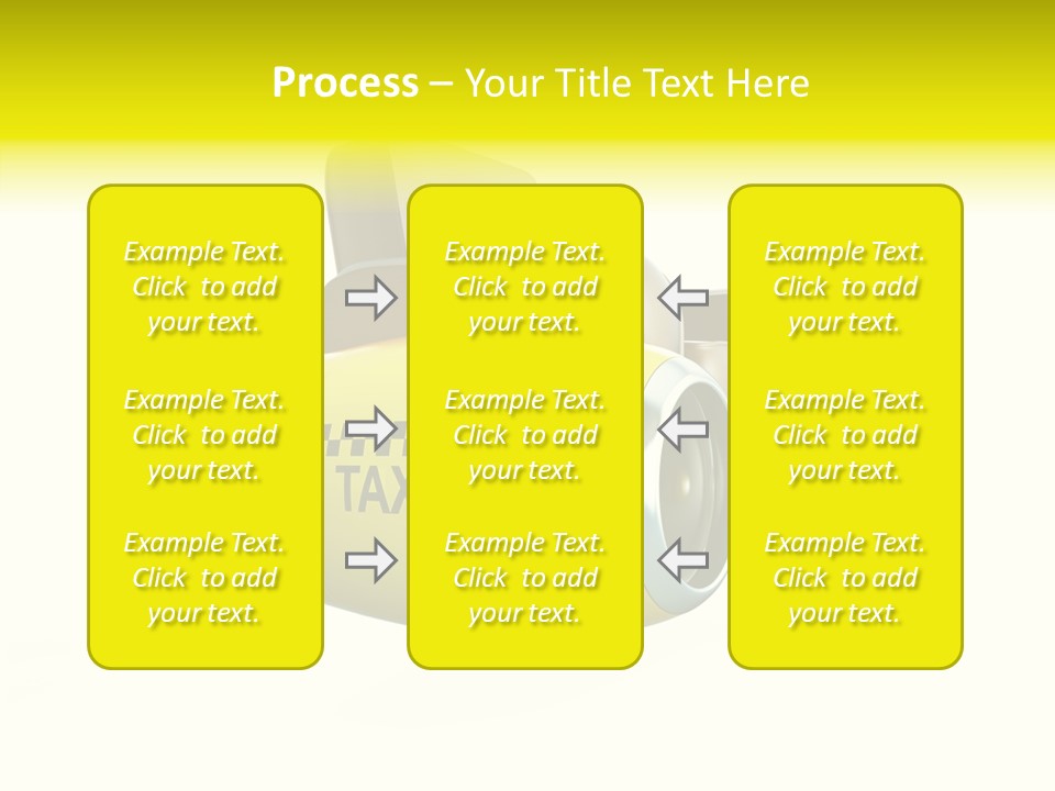 Airplane Background Transportation PowerPoint Template