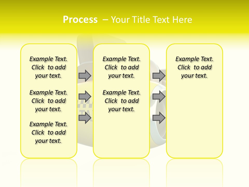 Airplane Background Transportation PowerPoint Template