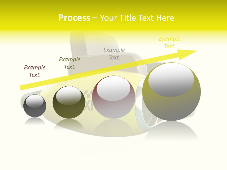 Airplane Background Transportation PowerPoint Template