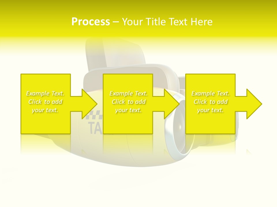 Airplane Background Transportation PowerPoint Template