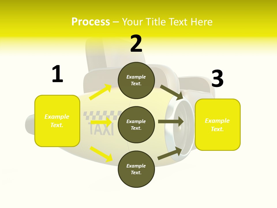 Airplane Background Transportation PowerPoint Template